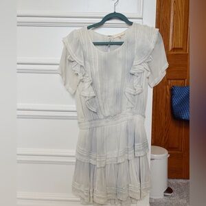 LOVESHACKFANCY NATASHA SILK DRESS